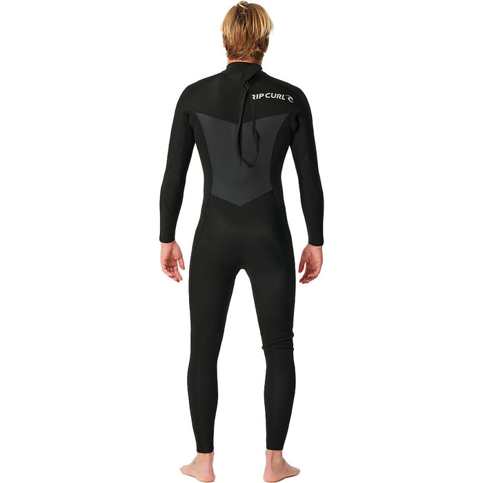 2024 Rip Curl Mens Dawn Patrol 4/3mm Back Zip Wetsuit 15AMFS - Black